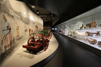 Expozice Zemědělství v pražské budově Národního zemědělského muzea